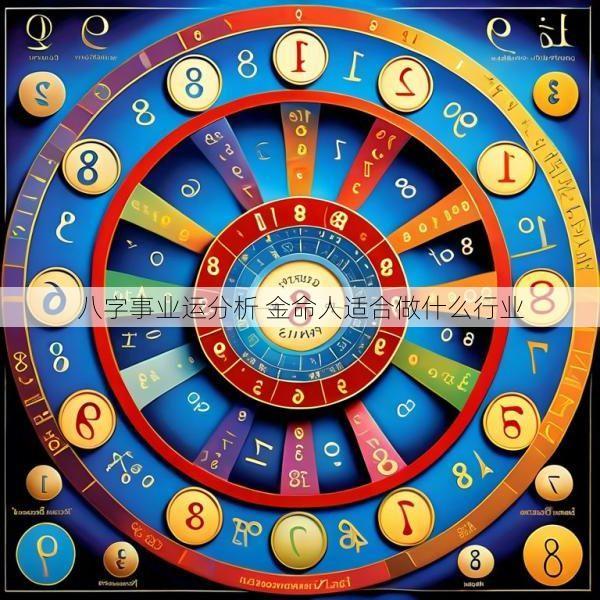 八字事業(yè)運分析 金命人適合做什么行業(yè)