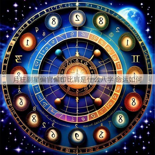 月柱副星偏官偏印比肩是什么八字 命運如何